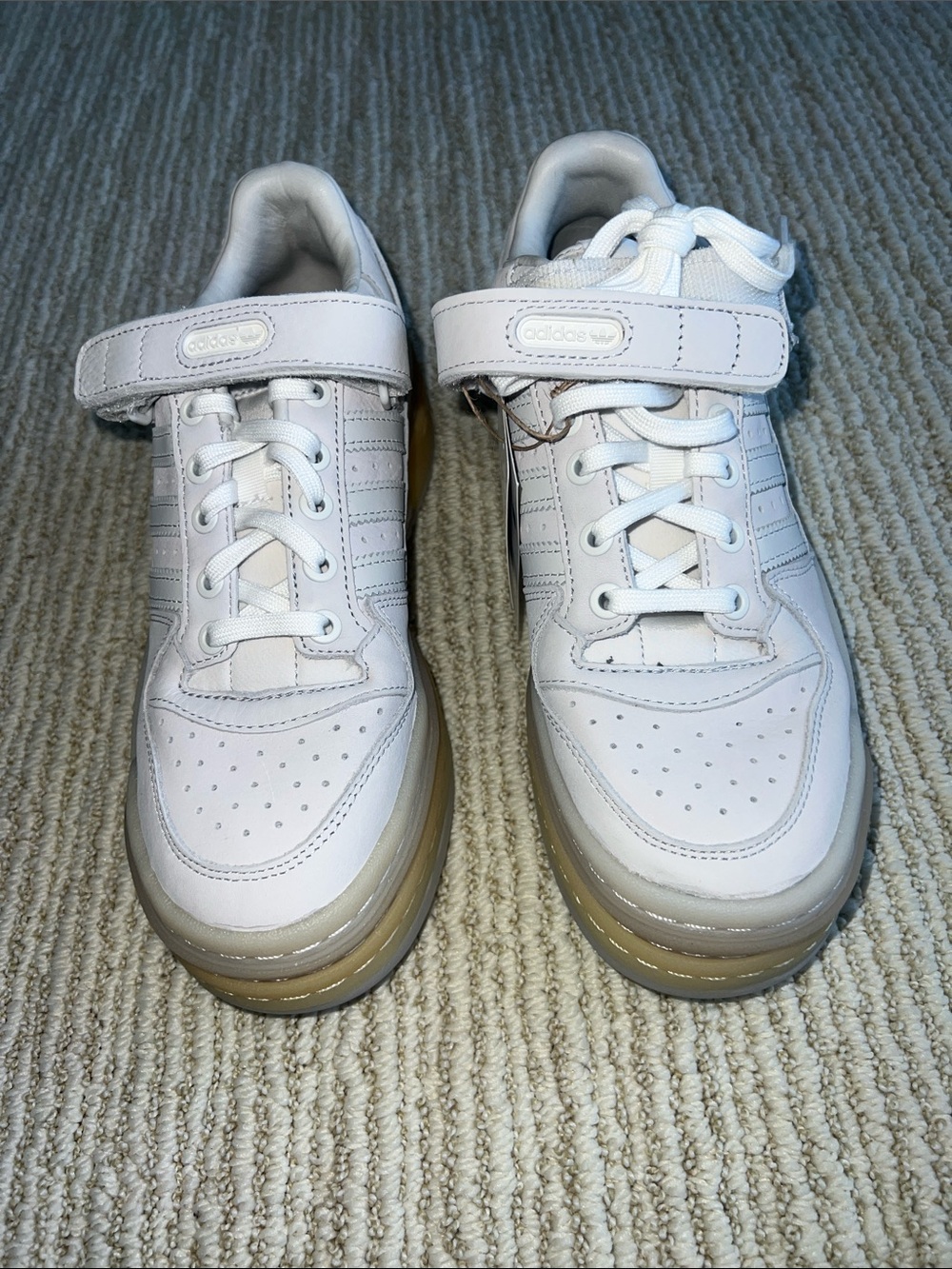 Adidas women triple platform low